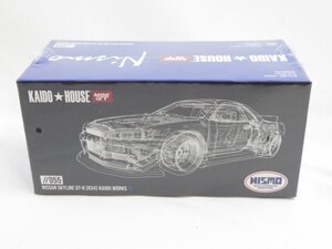 tw1/003◇ 未開封 KAIDO HOUSE MINI GT //055 NISSAN SKYLINE GT-R R34 KAIDO WORKS NISMO 日産 スカイライン ニスモ カイドウハウス