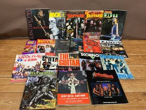 【WZ-0469】VIVA ROCK BASTARDS 他 写真集 雑誌 本 ロック メタル 他 約20冊セット まとめ 同梱可【千円市場】