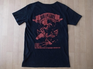 DIR EN GREY THE UNWAVERING FACT OF TOMORROW TOUR 2010 2011 Tシャツ XS～S位 黒 ブラック ディル アン グレイ グッズ LIVE 京 薫 メタル