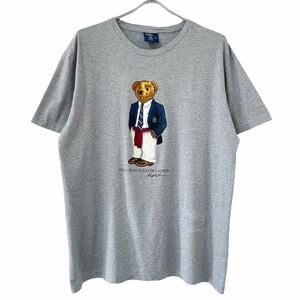 ■激レア■90s RALPH LAUREN POLO BEAR Tシャツ M L XL ラルフローレン POLO SPORT ポロスポーツ POLO COUNTRY RRL USA製 ビンテージ