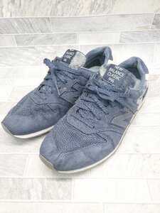 ◇ New Balance ニューバランス WL996FPD スニーカー シューズ サイズ26.0ｃｍ ネイビー レディース P