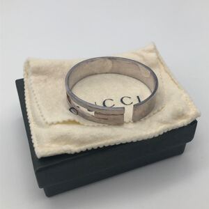 GUCCI グッチ バングル シルバー アクセサリー ファッション P3629