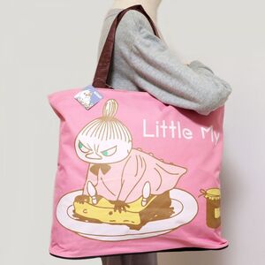 ★ムーミン MOOMIN リトル ミィ 新品 高品質 BIG 大きい カジュアル ショッピング トート バッグ BAG [1101MBAG-E] 一 六★QWER★