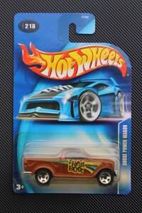 HOT WHEELS DODGE POWER WAGON ミニカー ブラウン 2004