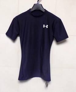 未使用タグ付 UNDER ARMOUR アンダーアーマー フィット コンプレッション SM　紺 （管X2）