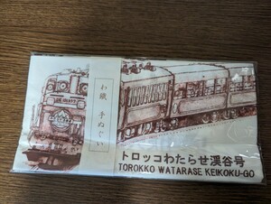 手ぬぐい「わたらせ渓谷鐵道・ことでん・岳南電車・伊香保温泉石段の湯」