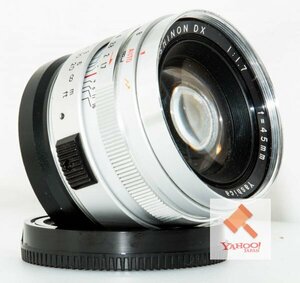 【改造レンズ】COLOR-YASHINON DX 1.7/45mm 【YASHICA ELECTRO 35 GS】の富岡光学製のレンズをSONY E（NEX）マウントレンズに改造