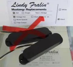 Lindy Fralin リンディーフレーリン　ムスタング　新品　リアのみ