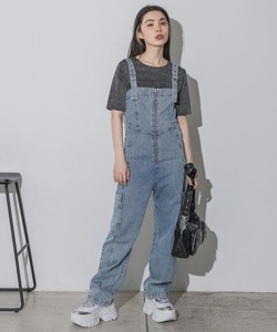 「JEANASIS」 オーバーオール MEDIUM ブルー レディース