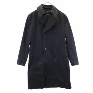 ポールスミス 日本製 2WAY トレンチコート M 黒 Paul Smith メンズ