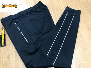 ・スピード発送 LOUDMOUTH(ラウドマウス) 秋冬 UVカット ストレッチ ジョガー ロングパンツ 762-301(BLACK)９４