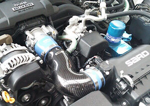 美品！ SARD CARBON INTAKE PIPE TYPE-Ⅱ 86 BRZ zn6 zc6 インテークパイプ サクションパイプ hks トラスト サウンドクリエイター