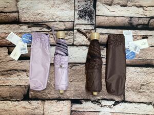 人気ブランド【ｂｅｃａｕｓｅ】可愛い刺繍入り ＵＶケア カバー付き晴雨兼用３段折り畳み傘(画像から)１本3,190円が 