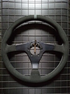 NARDI GARA3 ナルディ ガラ3 ALCANTARA アルカンターラ ダークグレーステッチ