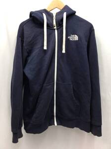 THE NORTH FACE ザノースフェイス ジップアップパーカー ネイビー サイズM メンズ 24112003