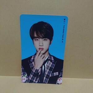 BTS 防弾少年団 THE WINGS TOUR フォトカード ステッカー sticker シール ジン ソクジン ＪＩＮ