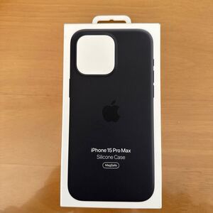 新品　未開封　Apple純正　iPhone 15 Pro Max シリコンケース ブラック