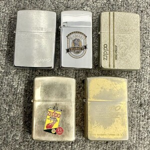 H060-I50-1838 ▲ Zippo ジッポー オイルライター 5点セット ハワイ 1932 シルバー ゴールド 他 喫煙具 3点火花あり