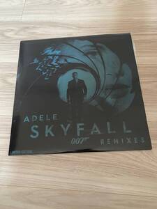 ADELE　SKYFALL　007　REMIX　レコード　カラーヴァイナル　12インチ　