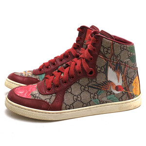 GUCCI グッチ ハイカットスニーカー 427064 GG Tian Supreme High Top Sneakers 牛革