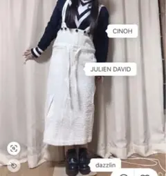 JULIEN DAVID ジュリアンデイヴィッド　コーデュロイジャンスカ