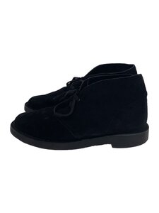 Clarks◆チャッカブーツ/26cm/BLK/スウェード/15522