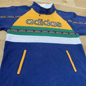 90s adidas アディダス スウェット スエット プルオーバー M 送料込