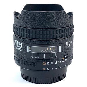 ニコン Nikon AF Fisheye-NIKKOR 16mm F2.8D 一眼カメラ用レンズ（オートフォーカス） 【中古】