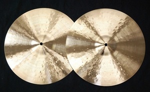 CustomShopCANOPUS限定品 トルコ製ハンドハンマードシンバル 14 HiHat ペア