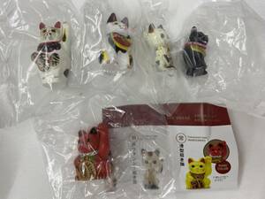 【即決・送料無料】招き猫 ミニチュアコレクション 第2弾 全5種コンプセット レアカラー版 / ケンエレファント まねきねこ ガチャ