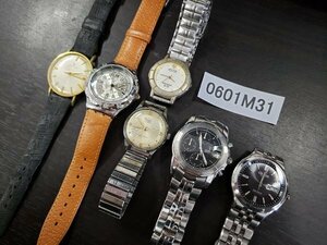 0601M31　時計　腕時計　ジャンク品　おまとめ　SWATCH　CITIZEN　TRUSSARDI　など