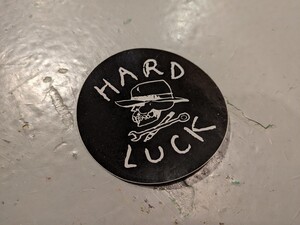 NEW HARD LUCK ハードラック ステッカー スケートボード ハードコア カリフォルニア (まとめ買いOK)