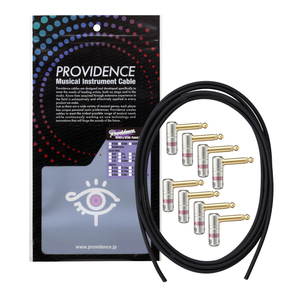 Providence プロビデンス V206 model Vital Link Solderless 2m L型プラグ×8 ソルダーレスケーブルセット ギターケーブル ギターシールド