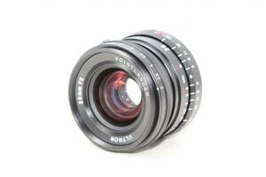 極上品☆Voigtlander フォクトレンダー Ultron ウルトロン 28mm F2 MF Lens Leica ライカ Mマウント マニュアルフォーカス 広角 ##9200