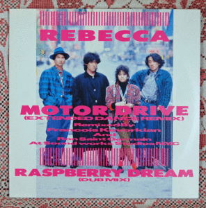 LP●REBECCA/MOTOR DRIVE～レベッカ／モータードライヴ　12inch　SINGL