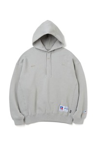 ネイバーフッド　NEIGHBORHOOD 　russell athletic　ロゴ　刺繍　オーバーサイズ　フード　パーカー　C-HOODED . LS L