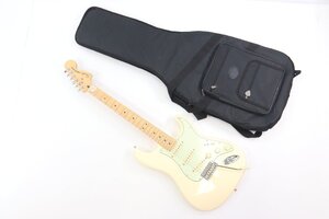 Fender フェンダー Deluxe Roadhouse Stratocaster エレキギター メープル オリンピック・ホワイト 弦楽器 音楽 ソフトケース付 3831-SM