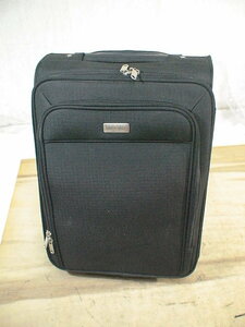 2831　Valentino Sabatini　黒 スーツケース　キャリケース　旅行用　ビジネストラベルバック