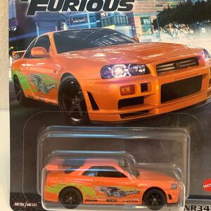 GTR ワイルドスピード　 ホットウィール　 HotWheels NISSAN GT-R