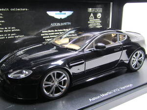 Aston Martin アストンマーチン ブラック AUTOart オートアート 1/18 V12 Vantage ヴァンテージ 2010 V12 Vantage 2010 訳アリ