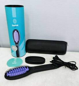 ヤーマン　ヘアアイロン ダフニ ゴー　DH1.1G　動作良好　ストレートヒートブラシ アレンジスタイル　トラベルバック付　YAMAN　DAFNI GO