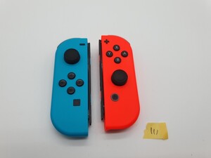 送料無料　任天堂　ネオンレッドR　ネオンブルーL111　NintendoSwitchニンテンドースイッチ　ジョイコンLR JOY-CON左右セットコントローラ