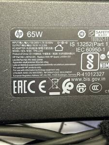 hp ACアダプタ TPN-LA16 19.5V 3.33A 65W 外径7.4 内径５ (11