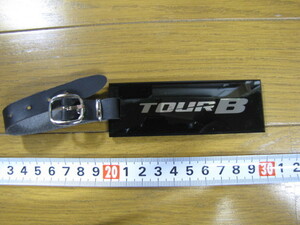 ◆新品　BRIDGESTON TOUR-B ネームプレート ネームタグ BK アクリル素材