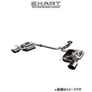 エクスアート iVSC マフラー GS350 GRS191 EA01-LX102 EXART スポーツマフラー