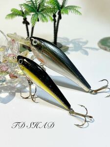 オールド　ダイワ　T.D. SHAD シャッド　7.5（8g） 6（5g） 2個セット