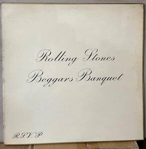 Rolling Stones Beggars Banquet LP UK盤 コーティングジャケ 日本直輸入 解説 歌詞付 PS539