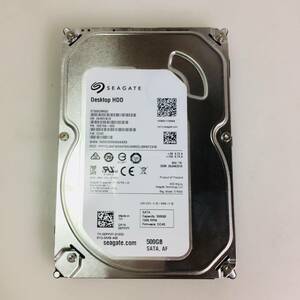 □9306時間 Seagate BarraCuda ST500DM002 3.5インチHDD 『正常判定』500GB