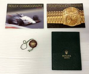 ★☆純正 ROLEX ロレックス COSMOGRAPH DAITONA デイトナ 英語版冊子2点 1995年 赤タグ パスケース 付属品 カタログ booklet 307☆★