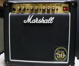 美品　限定生産 英国製 Marshall 50th DSL-1C 50周年限定 マーシャル 真空管 アンプ　　JCM2000 Dual super lead ENGLAND イングランド